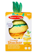 Load image into Gallery viewer, Melissa &amp; Doug K&#39;s Kids Pineapple Soft Stacker
