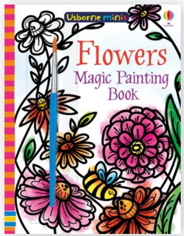 Usborne Magic Painting Mini Books Flowers