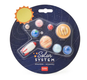 Legami Solar System Erasers