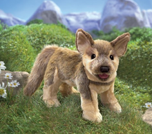 Load image into Gallery viewer, Folkmanis German Shepard Puppy Puppet
