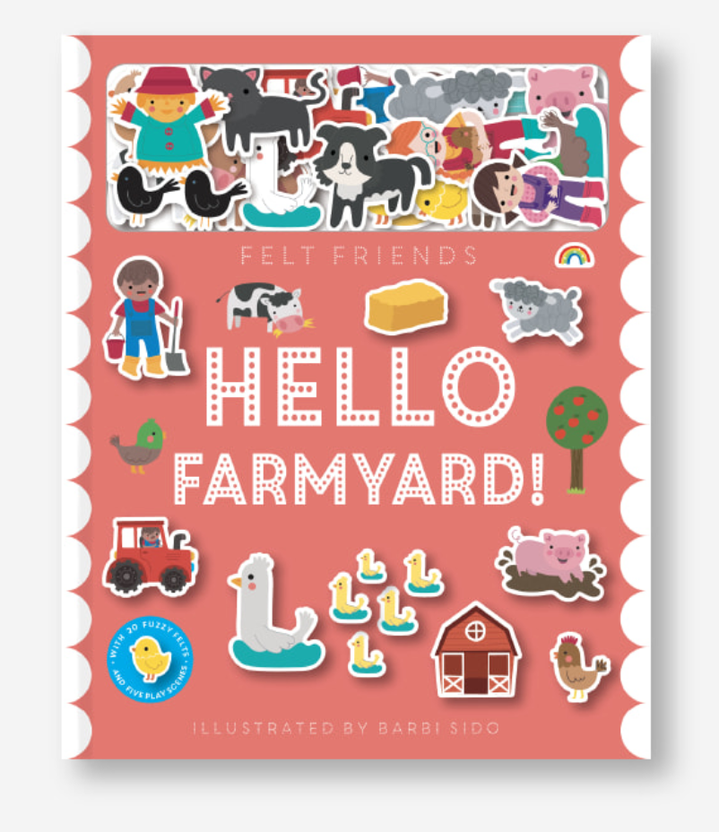 Felt Friends Hello Farmyard - Board Book