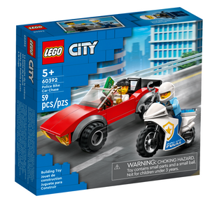 Lego City Police Bike Car Chase 60392