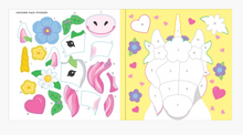 Load image into Gallery viewer, First Colour By Sticker Book Unicorns &amp; More
