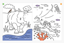 Load image into Gallery viewer, Animals Dot to Dot &amp; Colouring Book
