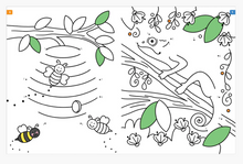 Load image into Gallery viewer, Animals Dot to Dot &amp; Colouring Book
