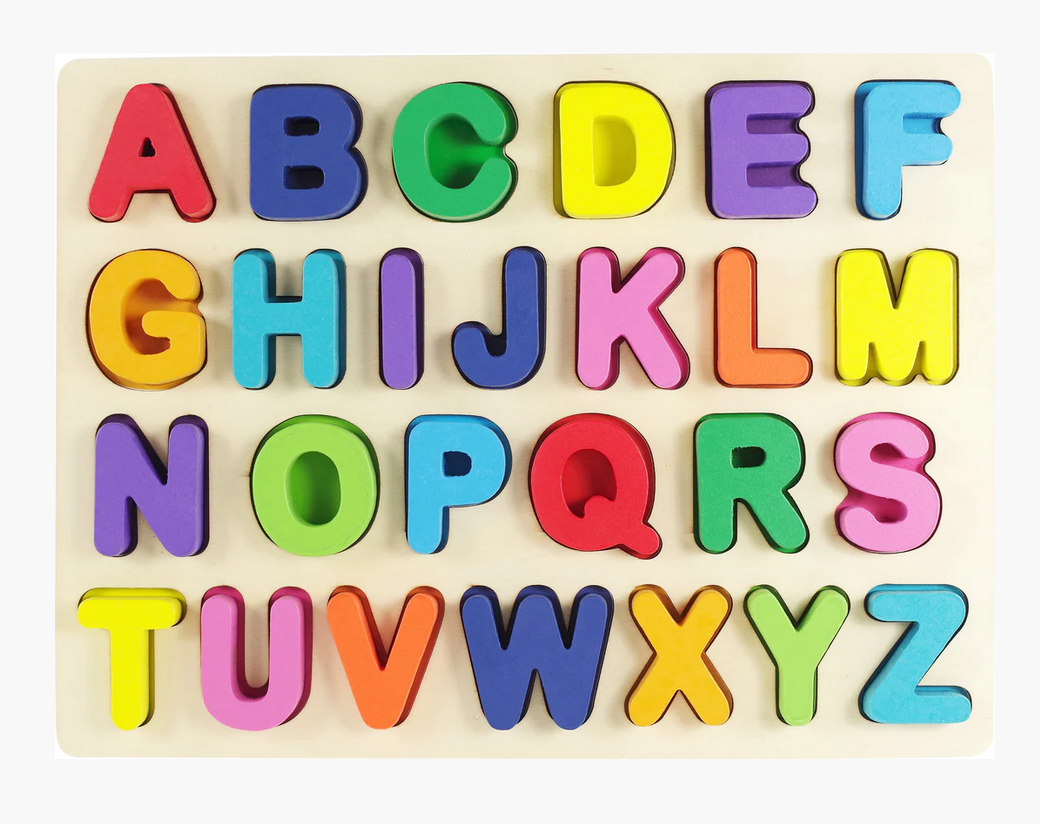 Wooden Puzzle Letters