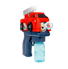 Load image into Gallery viewer, Fire Truck Bubble Blower
