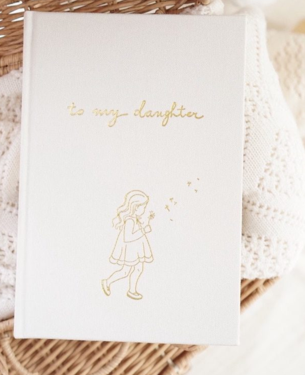 Forget Me Not Journal - To My Daughter - Ivory Limited Edition