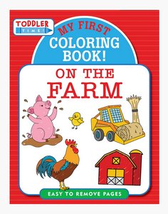 My First On Th Farm Colouring Book