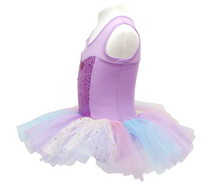 Load image into Gallery viewer, Pink Poppy Disney The Little Mermaid Sparkle Tiered Tutu Size 5-6
