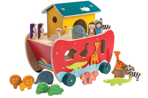 Tender Leaf Toys Noah's Shape Sorter Ark