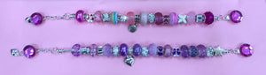 Sweet As Sugar Bling It Make Your Own Bracelet Kit Purple