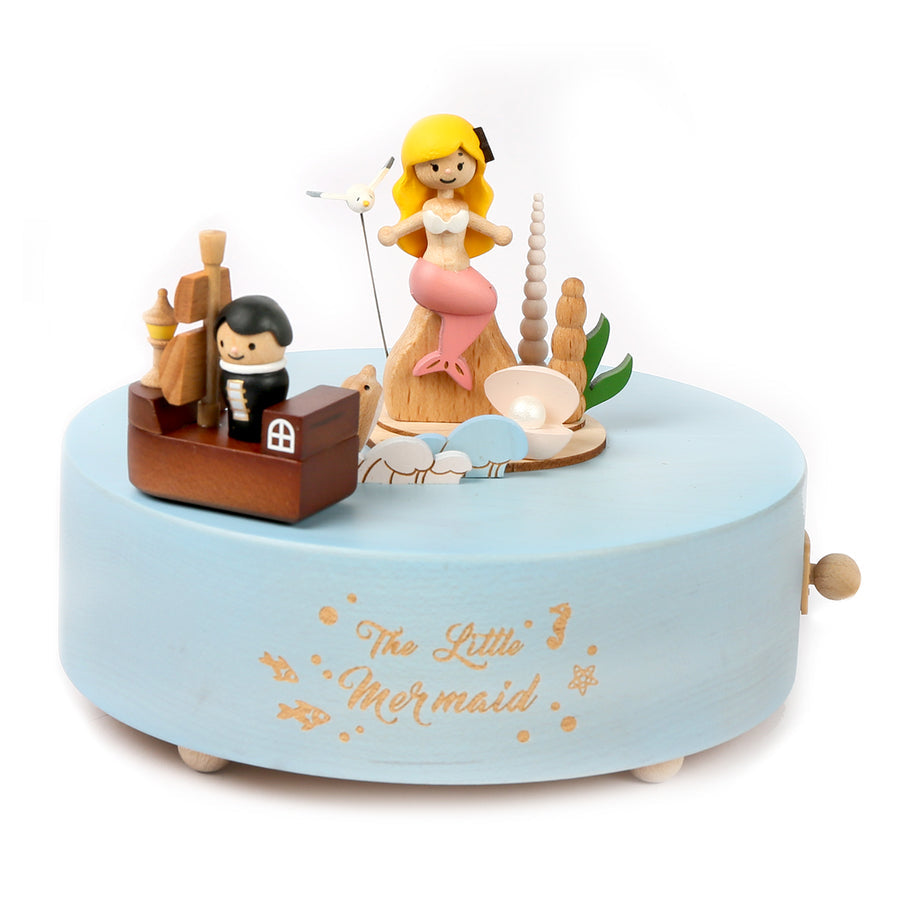 Wooderful Life Little Mermaid Music Box