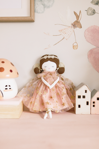 Alimrose Celeste Fairy Doll -38cm Pink Gold Star