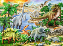 Load image into Gallery viewer, Ravensburger Prehistoric Life Puzzle 60 piece
