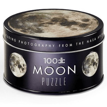 Load image into Gallery viewer, Crocodile Creek Moon 100 piece puzzle in tin
