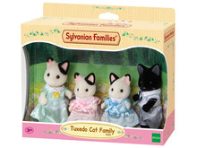 Load image into Gallery viewer, Sylvanian Families Tuxedo Cat Family
