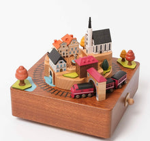 Load image into Gallery viewer, Wooderful Life Autumn Train Music Box
