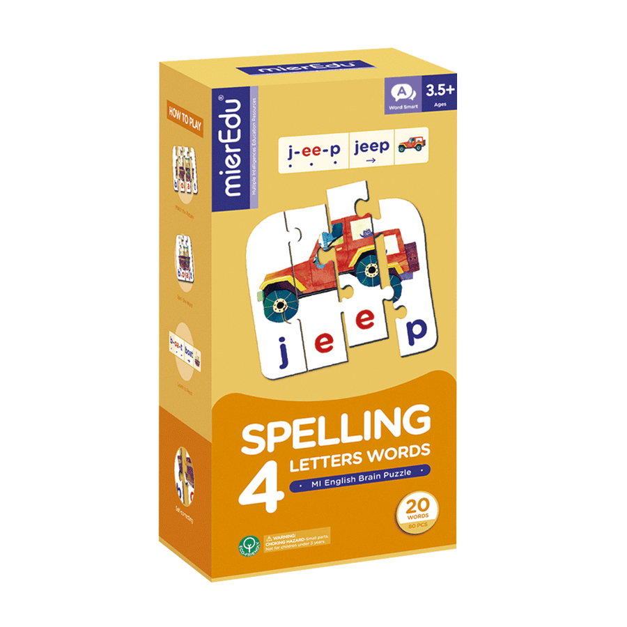 Mier Edu Spelling 4 Letter Words Puzzle