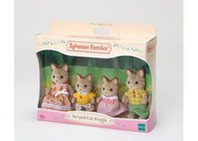 Load image into Gallery viewer, Sylvanian Families Striped Cat Family
